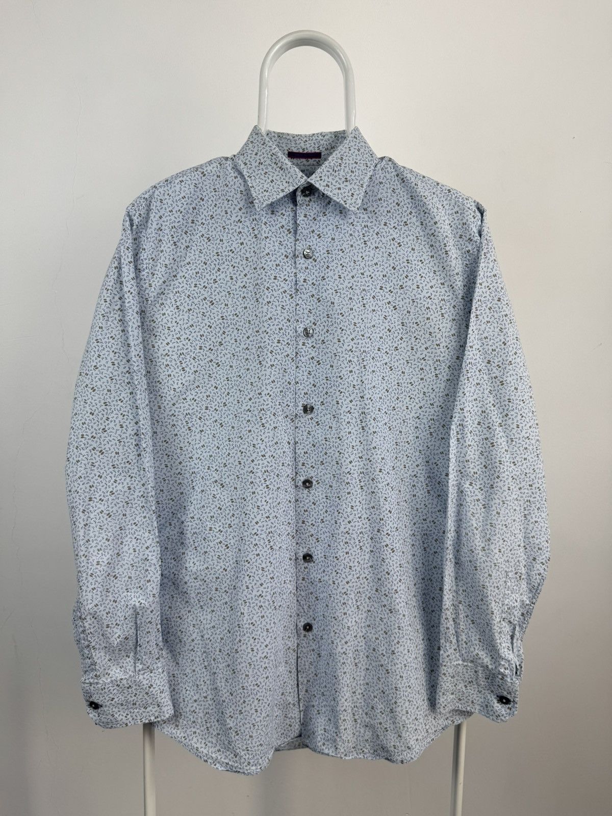 Paul Smith Paul Smith The Byard Floral Flovers Print Long Sleeve Shirt Size US M / EU 48-50 / 2 - 1 Thumbnail