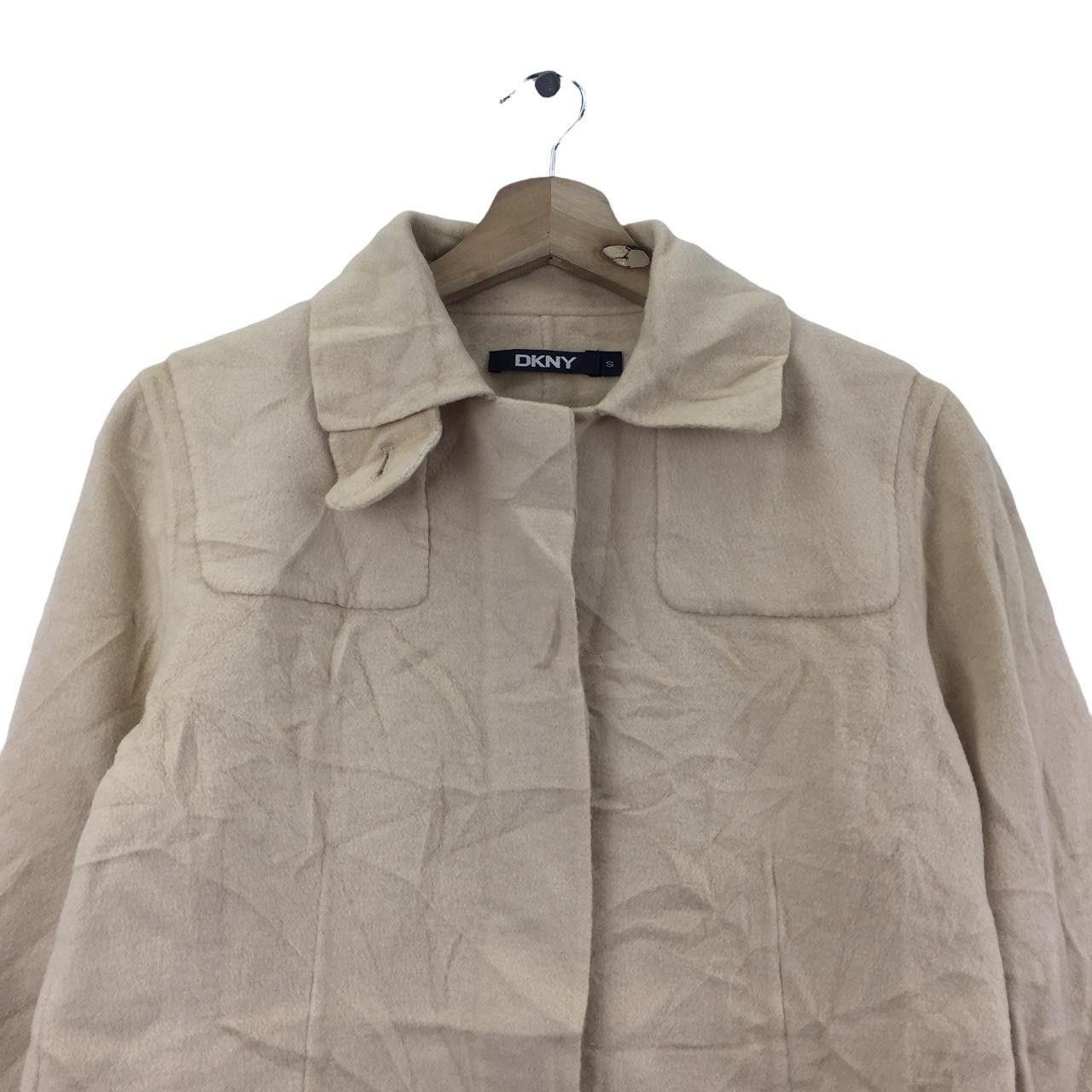 DKNY Vtg DKNY DONNA KARAN New York Minimalist Fleece Jacket Size S / US 4 / IT 40 - 2 Thumbnail