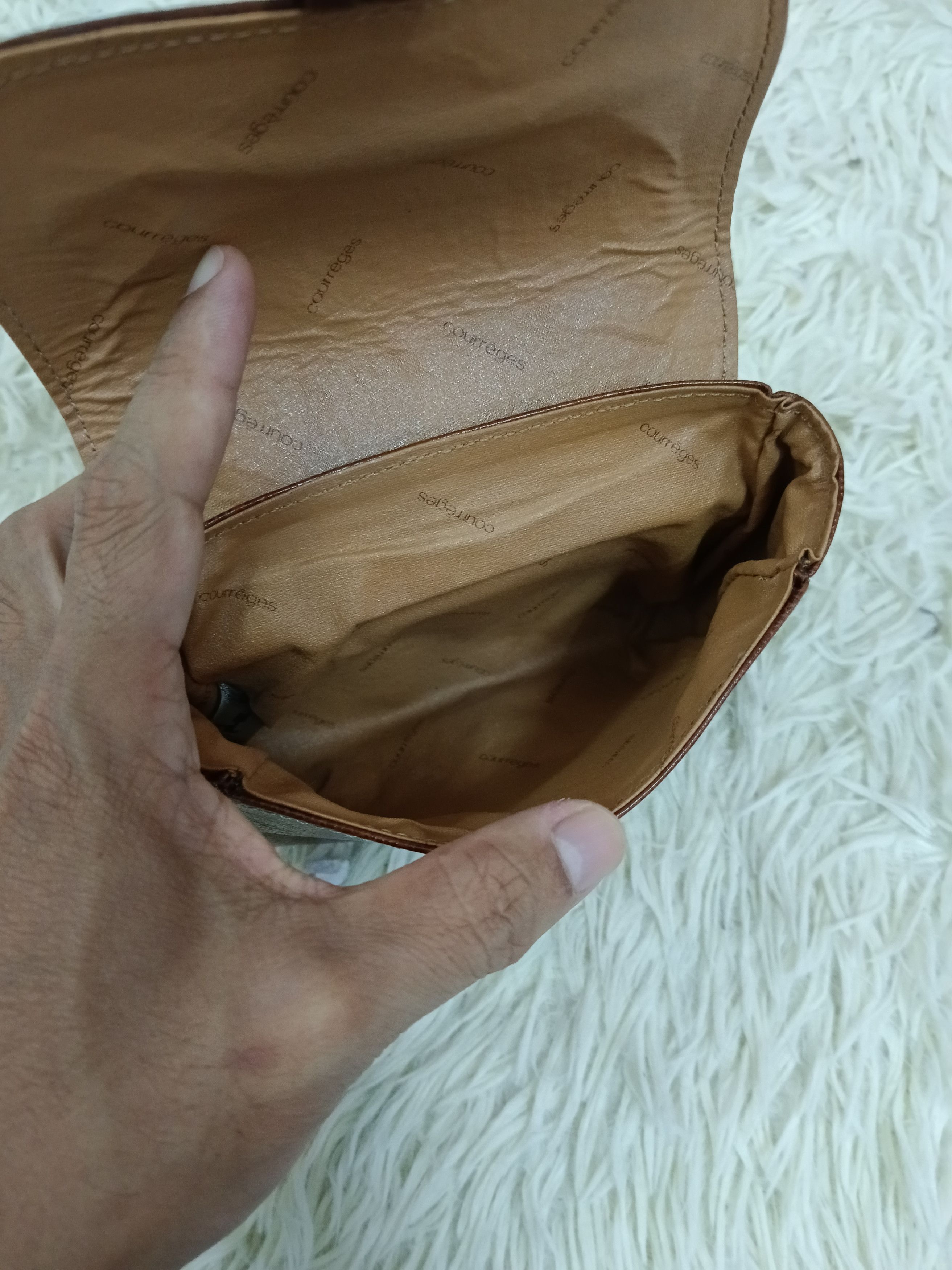Courreges COURREGES LEATHER POUCH Size ONE SIZE - 8 Thumbnail