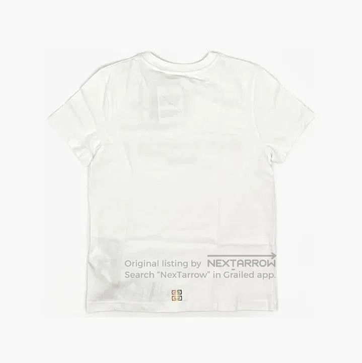 Givenchy Givenchy Kids White Letter Print Short Sleeve T-Shirt. Size US XS / EU 42 / 0 - 3 Thumbnail