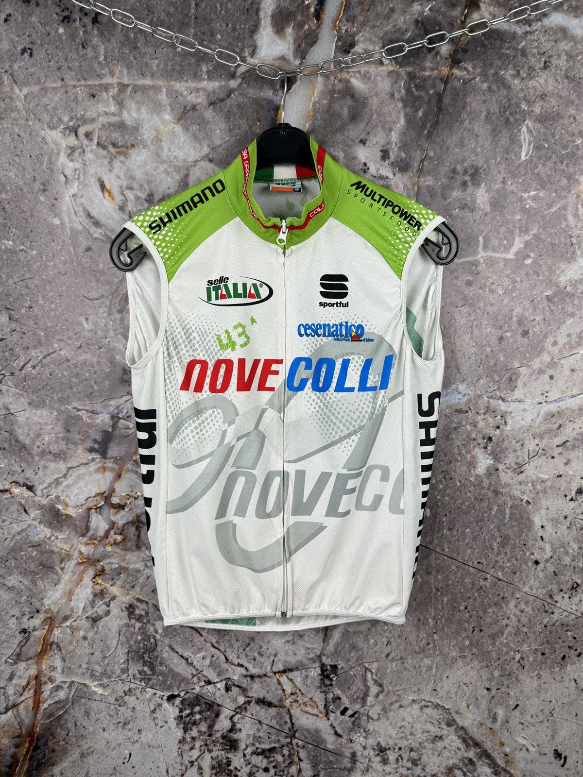 Other Sportful Nove Colli Cycling Jersey Vest Full Zip Shimano Size US S / EU 44-46 / 1 - 1 Thumbnail