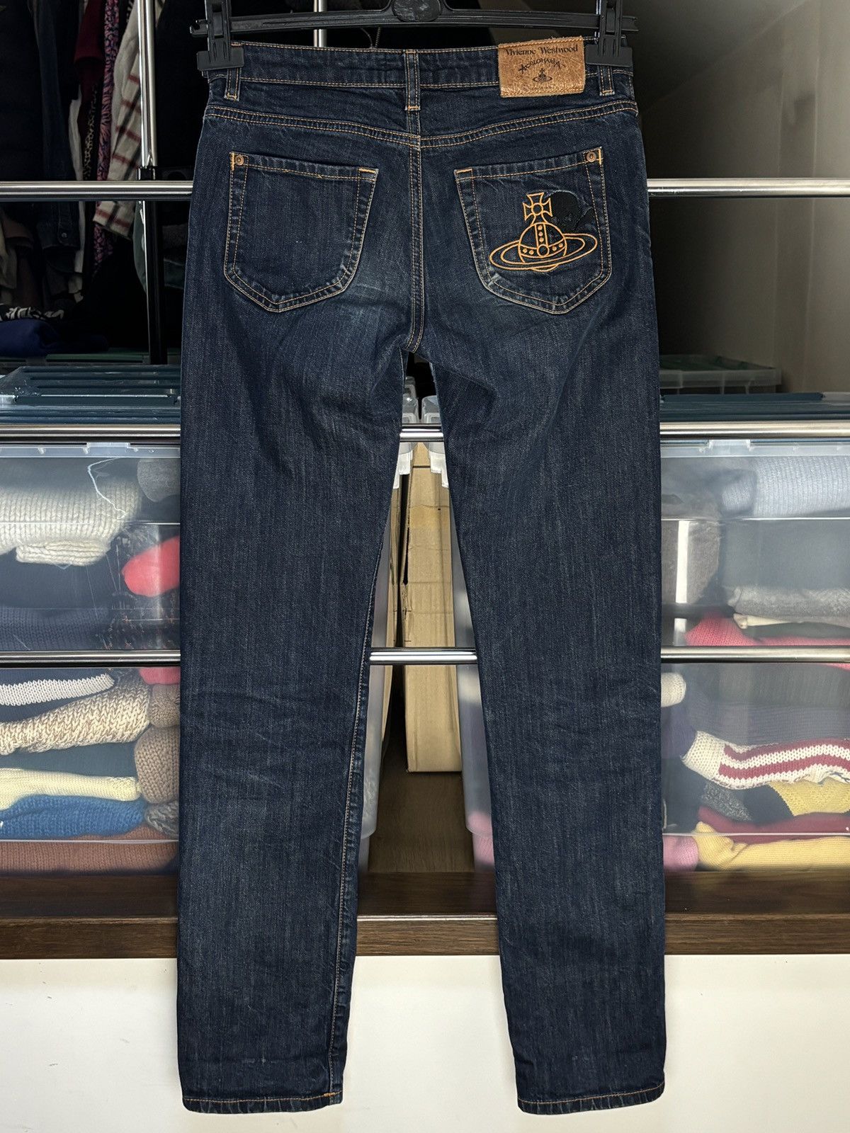 Vivienne Westwood Anglomania Denim Pants Vintage Avant Garde