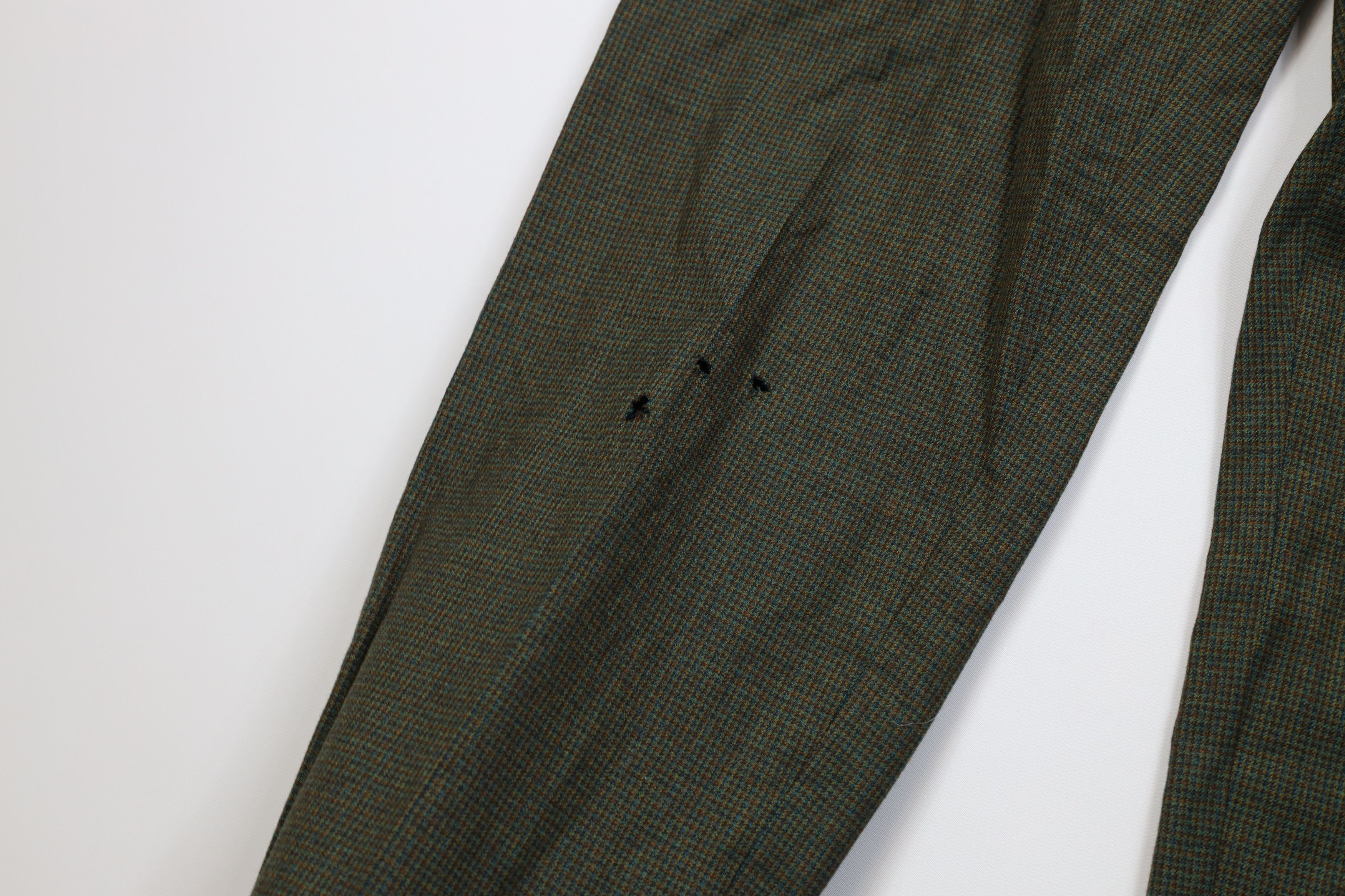 Vintage Vintage 50s Streetwear Wool Knit Chino Pants Houndstooth USA Size US 34 / EU 50 - 5 Thumbnail