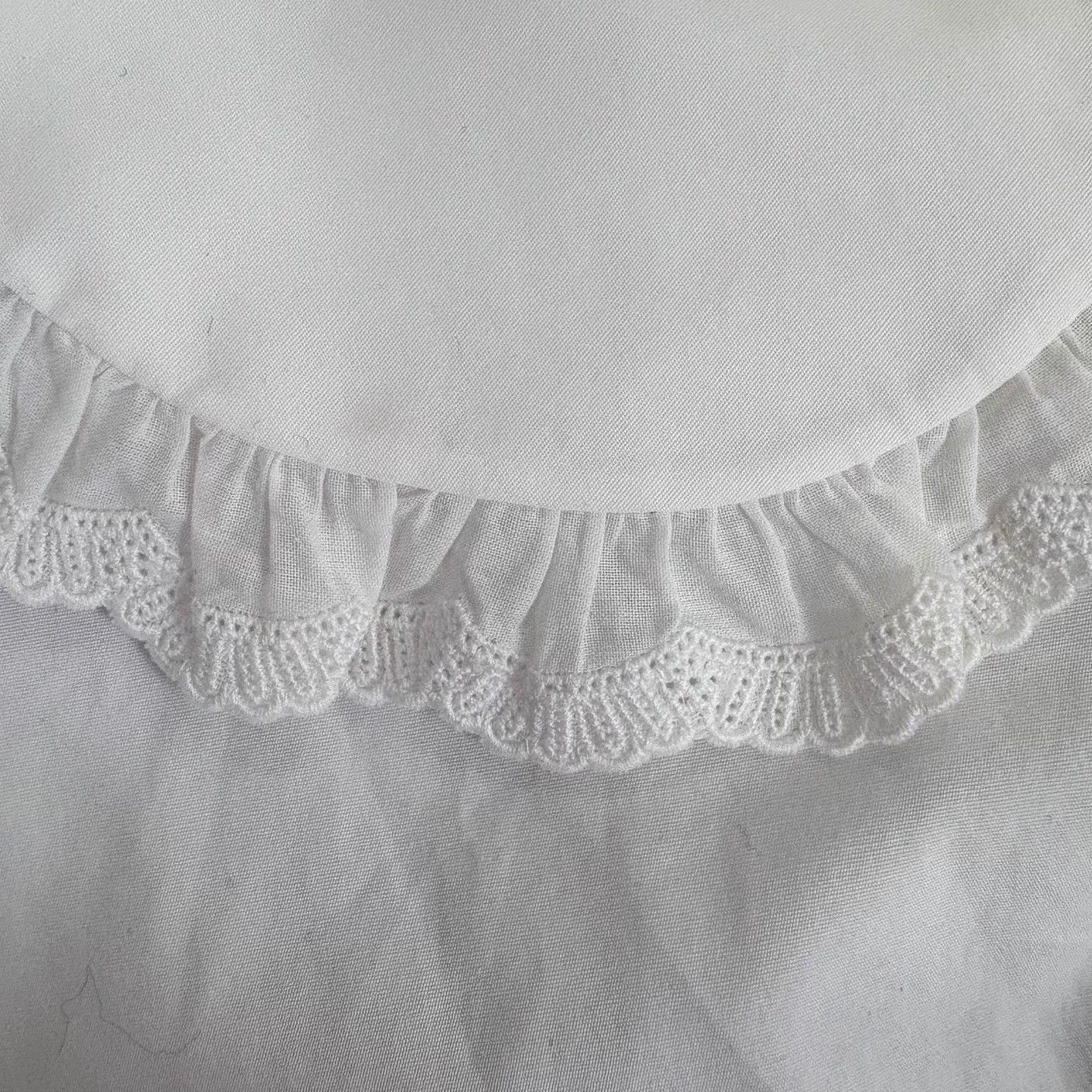 Miu Miu Miu Miu Petal Collar Back Logo Shirt 42 Size M / US 6-8 / IT 42-44 - 4 Thumbnail