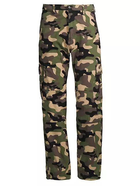 image of Rhude Os11X0124 Camo Linares Cargo Pants In Multicolor, Men's (Size 30)