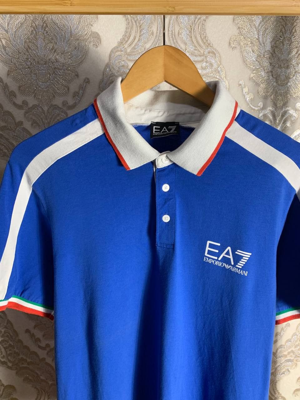 Emporio Armani Vintage Emporio Armani Italian Designer Polo Soccer Y2K 90s Size US XXL / EU 58 / 5 - 2 Thumbnail