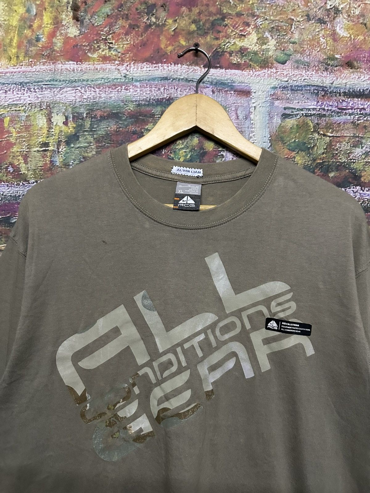 Nike ACG Vtg Nike ACG Long Sleeve Size US XL / EU 56 / 4 - 4 Thumbnail