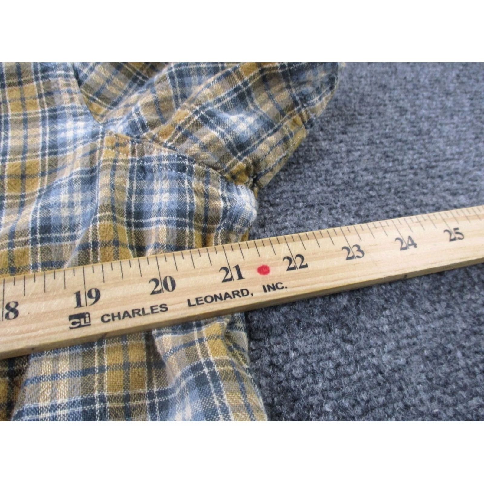 Ralph Lauren Denim & Supply Ralph Lauren Shirt Mens XL Plaid Lightweight Western Pearl Snap Shirt Size US XL / EU 56 / 4 - 5 Thumbnail