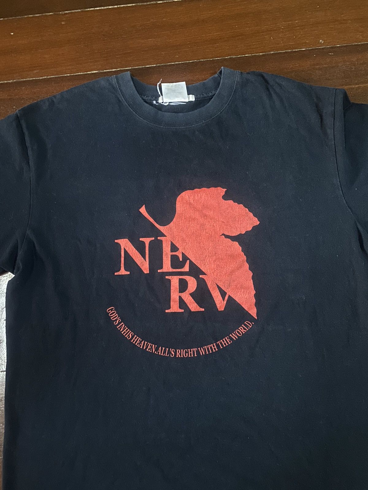 Anime × Japanese Brand × Vintage NERV NEON GENESIS EVANGELION ANIME cospa manga TEE Size US XL / EU 56 / 4 - 2 Thumbnail