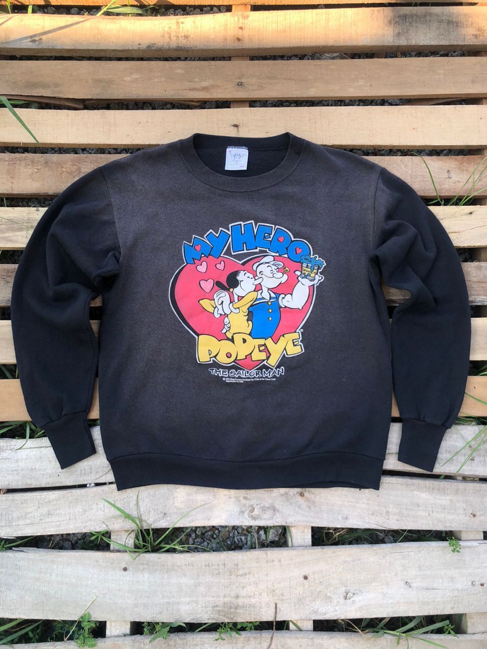 Cartoon Network Vintage 90s Popeye Cartoon Network Movie Sweatshirt Size US M / EU 48-50 / 2 - 1 Thumbnail
