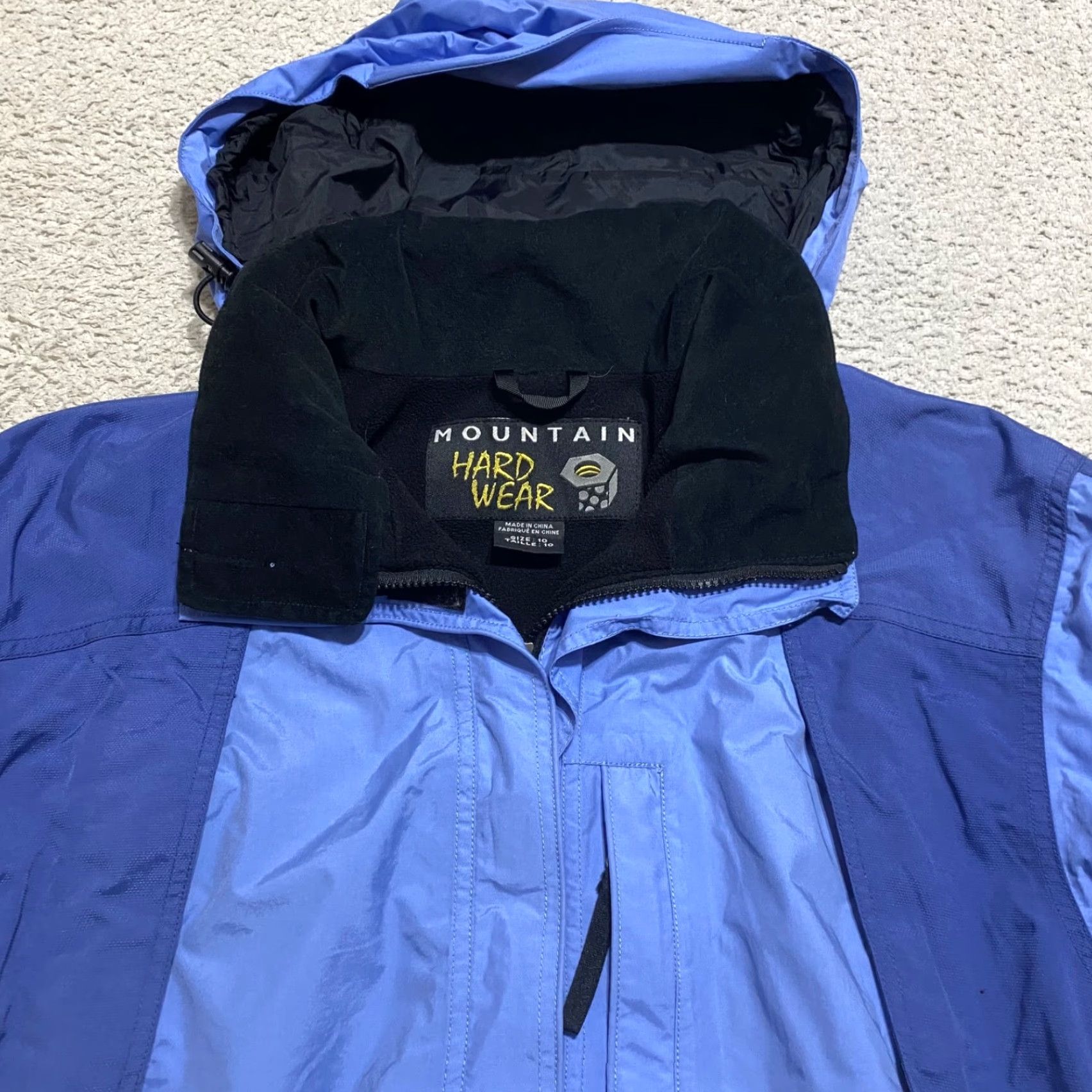 Mountain Hardwear Mountain Hardwear Womens Jacket Conduit Hooded Parka Blue Full Zip Sz 10 Mid-Length Softshell Vented Regular 10 Mens Womens Girls? Size L / US 10 / IT 46 - 5 Thumbnail