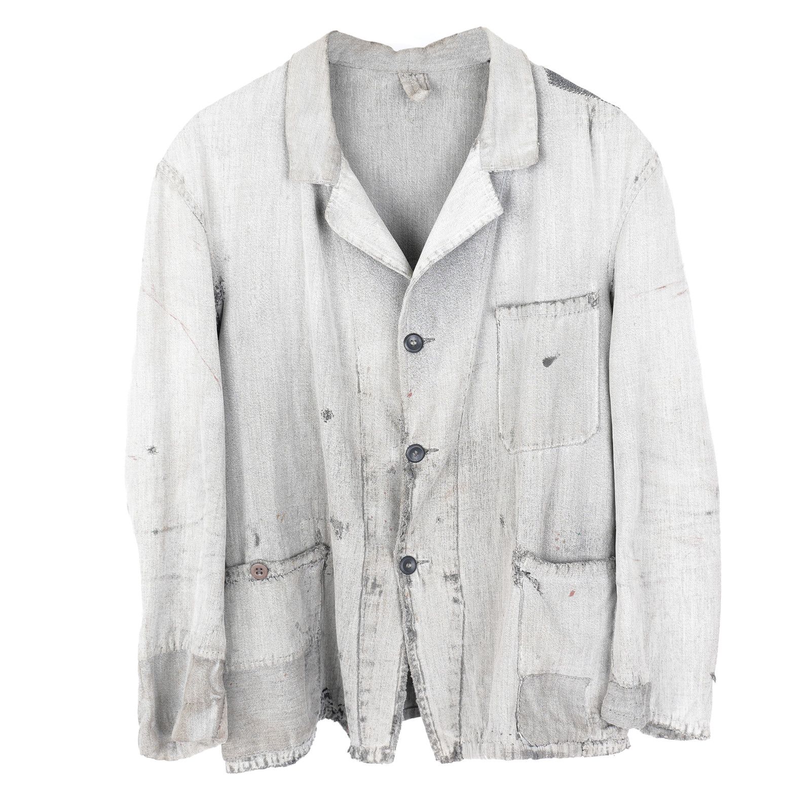 Vintage TRUE VINTAGE FADED CHORE JACKET Size US L / EU 52-54 / 3 - 1 Thumbnail