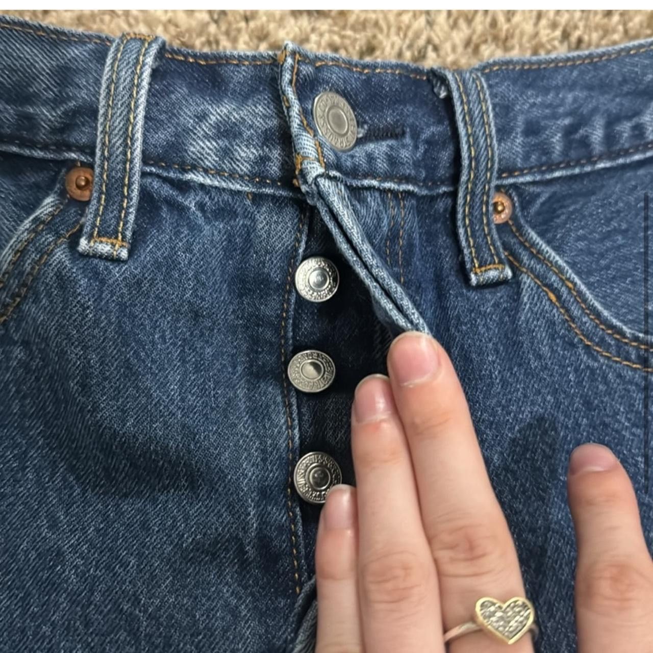 Levi's Super Mario x Levi’s 501 Shorts Size 26" / US 2 / IT 38 - 2 Thumbnail