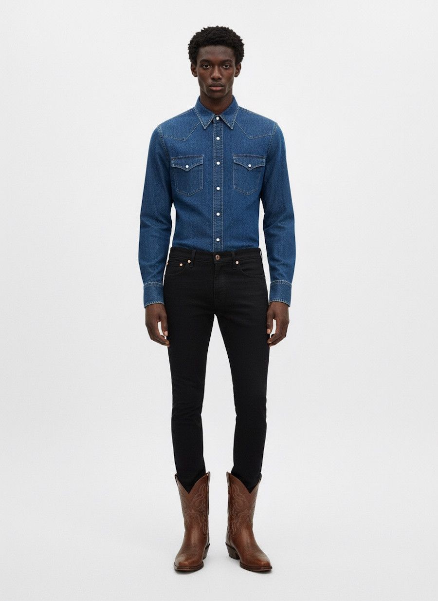 TOM FORD SS21 DENIM SHIRT