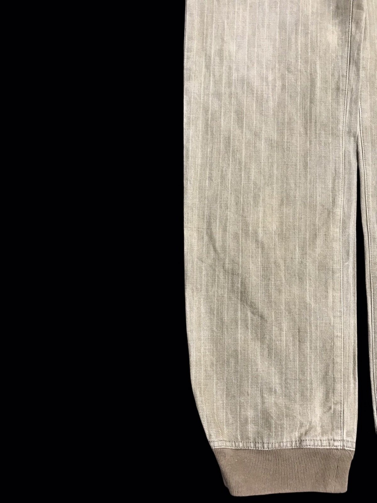 Japanese Brand 💥JAPAN FASHION💥SECGMENT Japan Express Stripe Denim F71 Size US 33 - 5 Thumbnail
