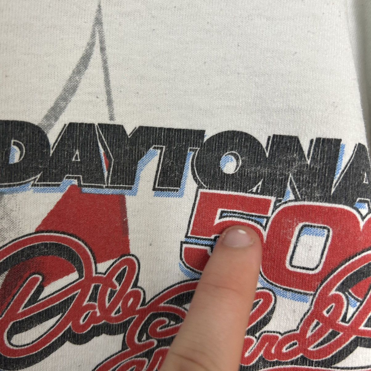 NASCAR Vintage Nascar Daytona 500 racing 1998 rare tee size L Size US L / EU 52-54 / 3 - 10 Thumbnail