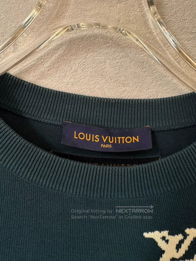 Louis Vuitton Louis Vuitton Pied Piper logo embroidered short sleeve Size US L / EU 52-54 / 3 - 3 Thumbnail