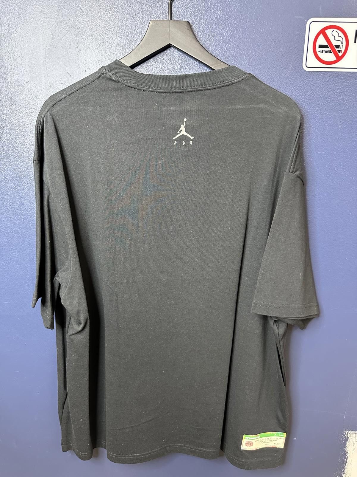 Designer Brand New Jordan X J Balvin T-shirt Black Size XXL Size ONE SIZE - 2 Thumbnail