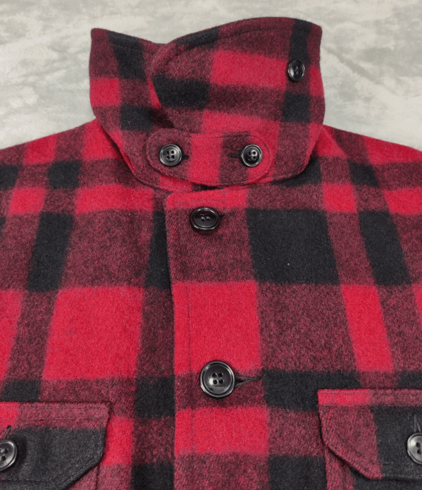 L.L. Bean Vintage 50s L.L. Bean Buffalo Plaid Mackinaw Hunting Coat Size US L / EU 52-54 / 3 - 9 Thumbnail