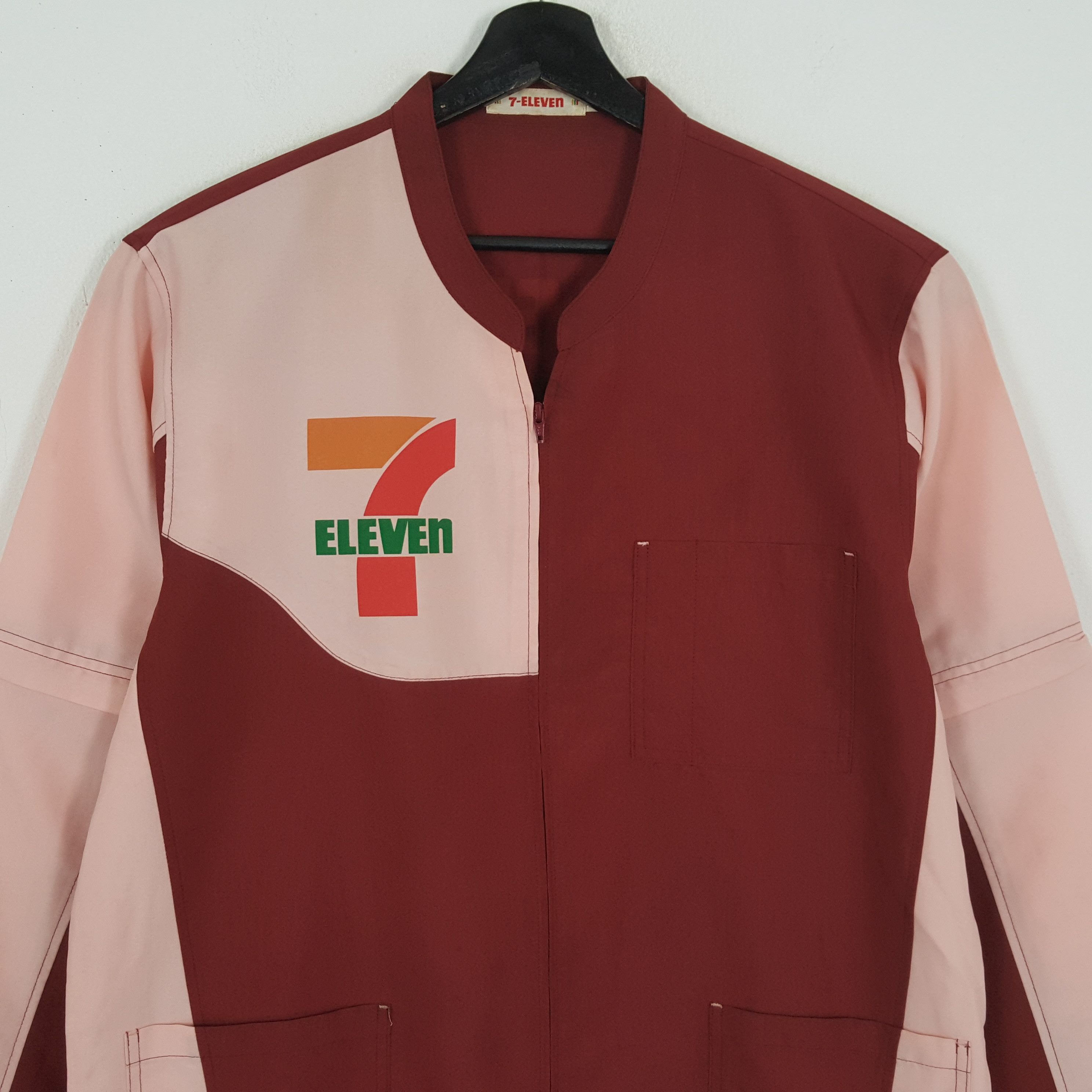 Japanese Brand × Vintage 7 ELEVEn Japanese Workers Working Jacket Size US L / EU 52-54 / 3 - 4 Thumbnail
