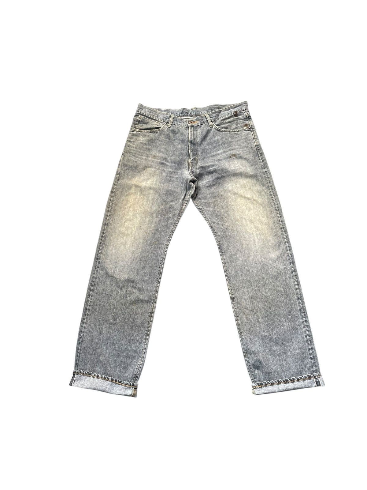Edwin Vintage Edwin 505 Z Selvedge Distresed Denim Size US 38 / EU 54 - 1 Thumbnail