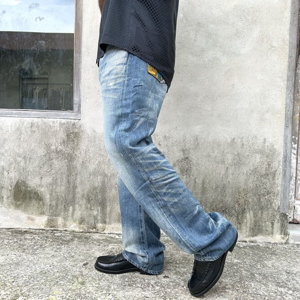 Swagger Swagger Patch Dollar Pirates Distressed Denim Size US 35 - 4 Thumbnail