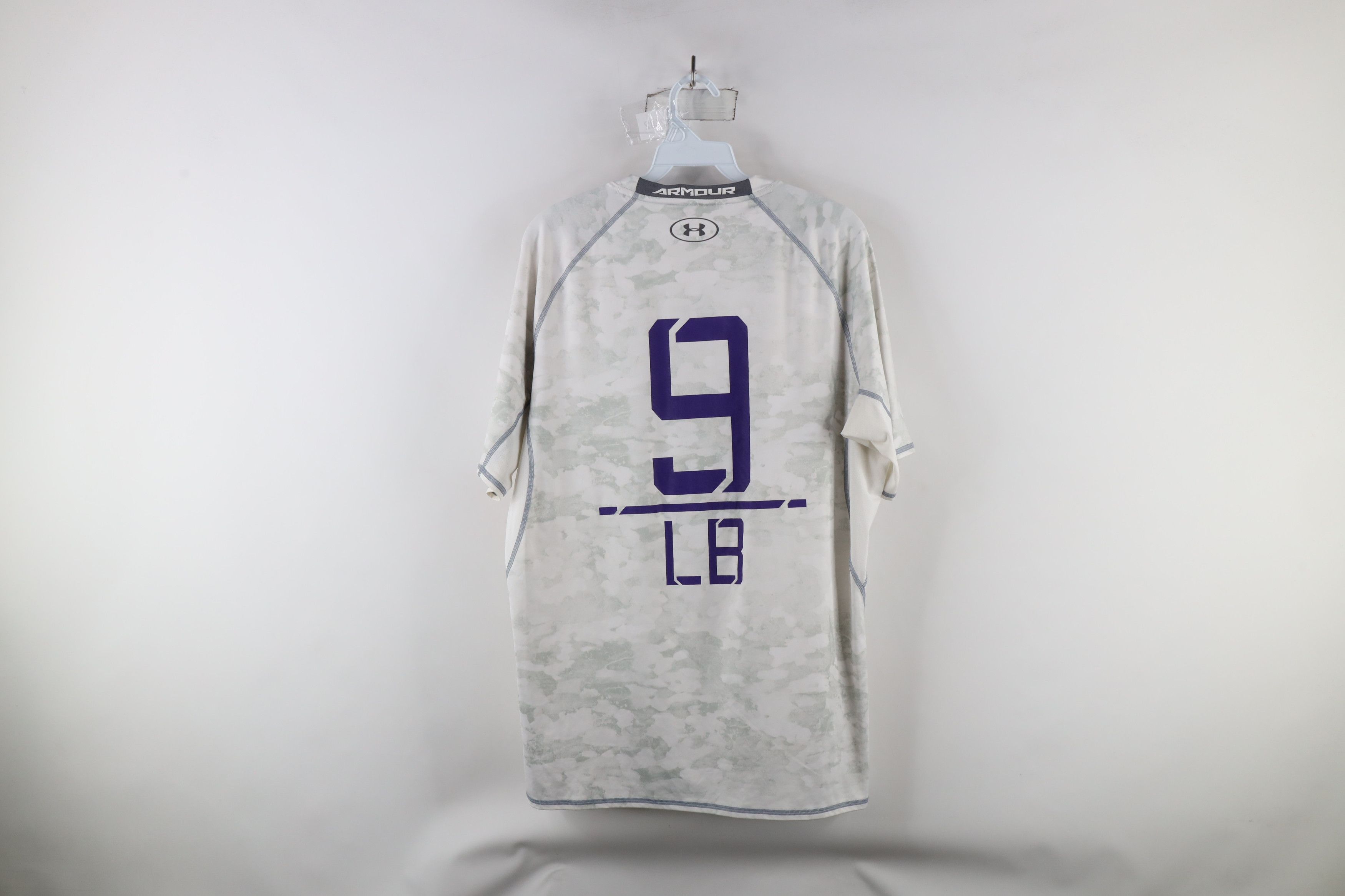 Under Armour × Vintage Under Armour Northwestern University Football T-Shirt LB Size US XXL / EU 58 / 5 - 11 Thumbnail