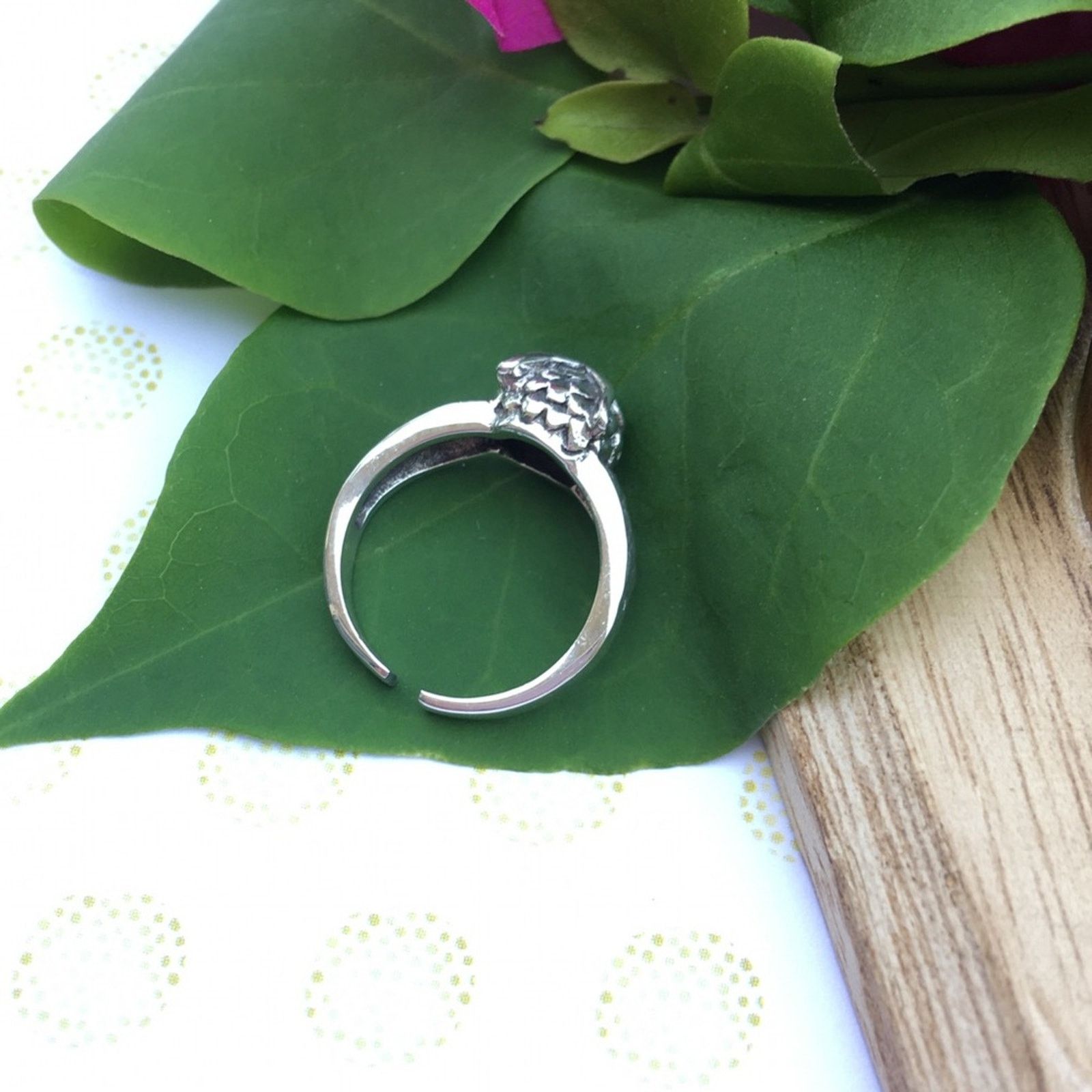 The Unbranded Brand Owl Sterling Silver Toe Ring Midi Ring Size ONE SIZE - 4 Thumbnail