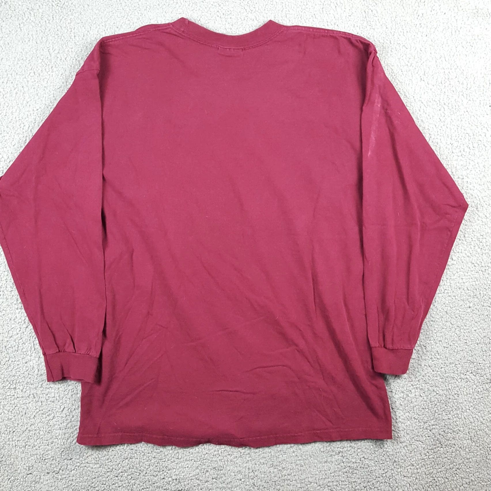 Nike Vintage Nike Virginia Tech Hokies Long Sleeve T-Shirt Men XL Red College NCAA 90s Y2K Football Sports Size US XL / EU 56 / 4 - 4 Thumbnail