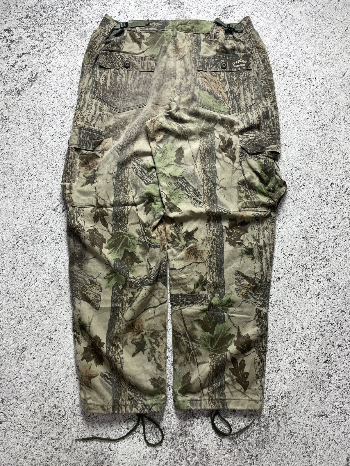 Realtree Crazy Vintage Y2K Style Realtree Camo Baggy Cargo Pants Size US 42 / EU 58 - 4 Thumbnail