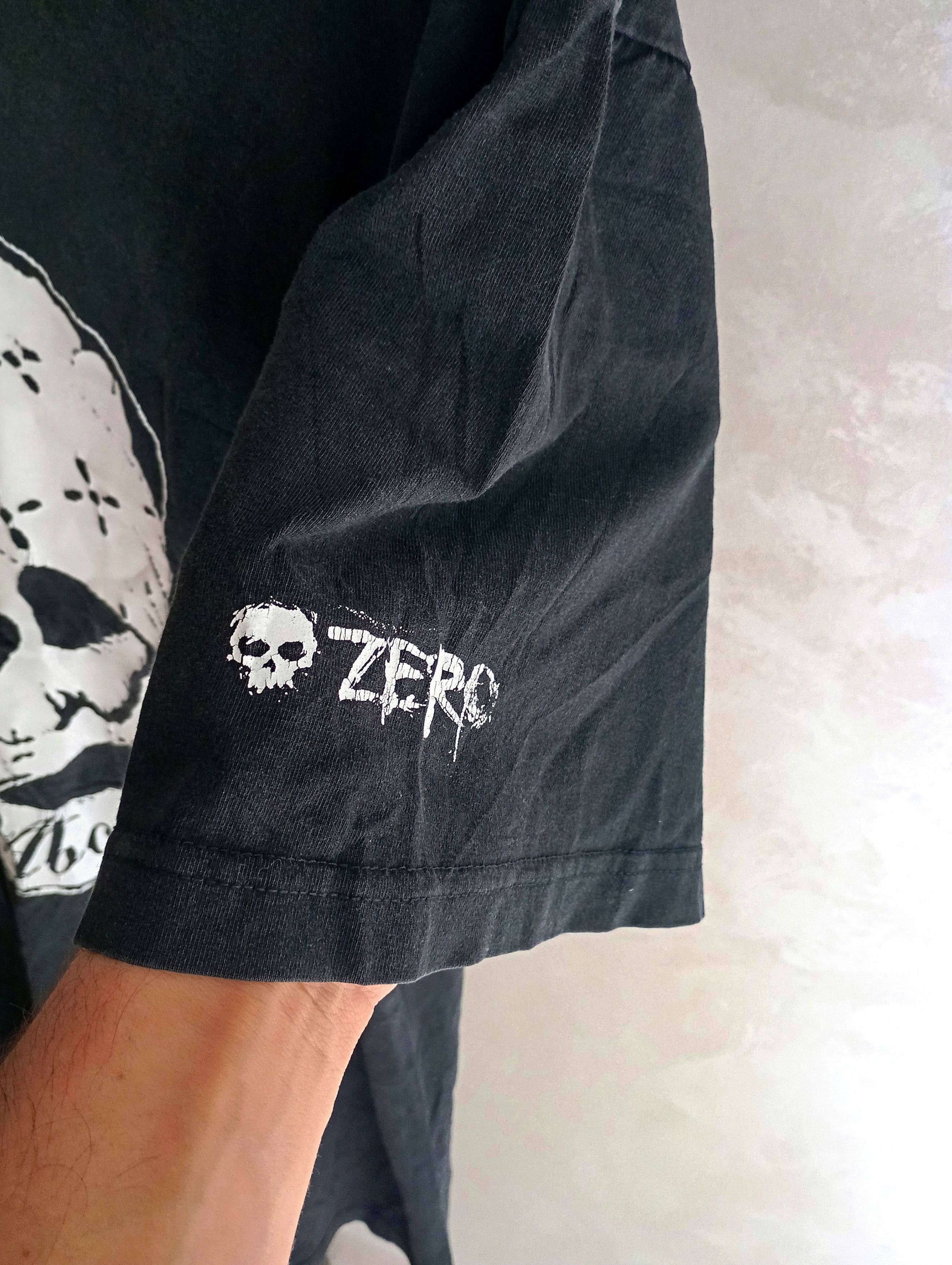 Hook-Ups 90’s Vintage Zero Skateboards T Shirt Skate Gang Shortys Size US XL / EU 56 / 4 - 8 Thumbnail