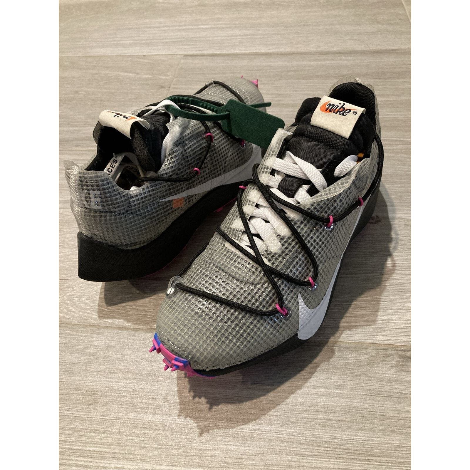 Nike Vapor Street OFF-WHITE Women Size BLK LASER Sneaker