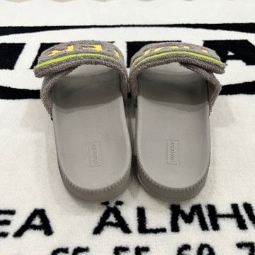 Hunter Hunter Terry Towelling Adjustable Strap Pool Slide Sandal Size US 8 / EU 41 - 4 Thumbnail