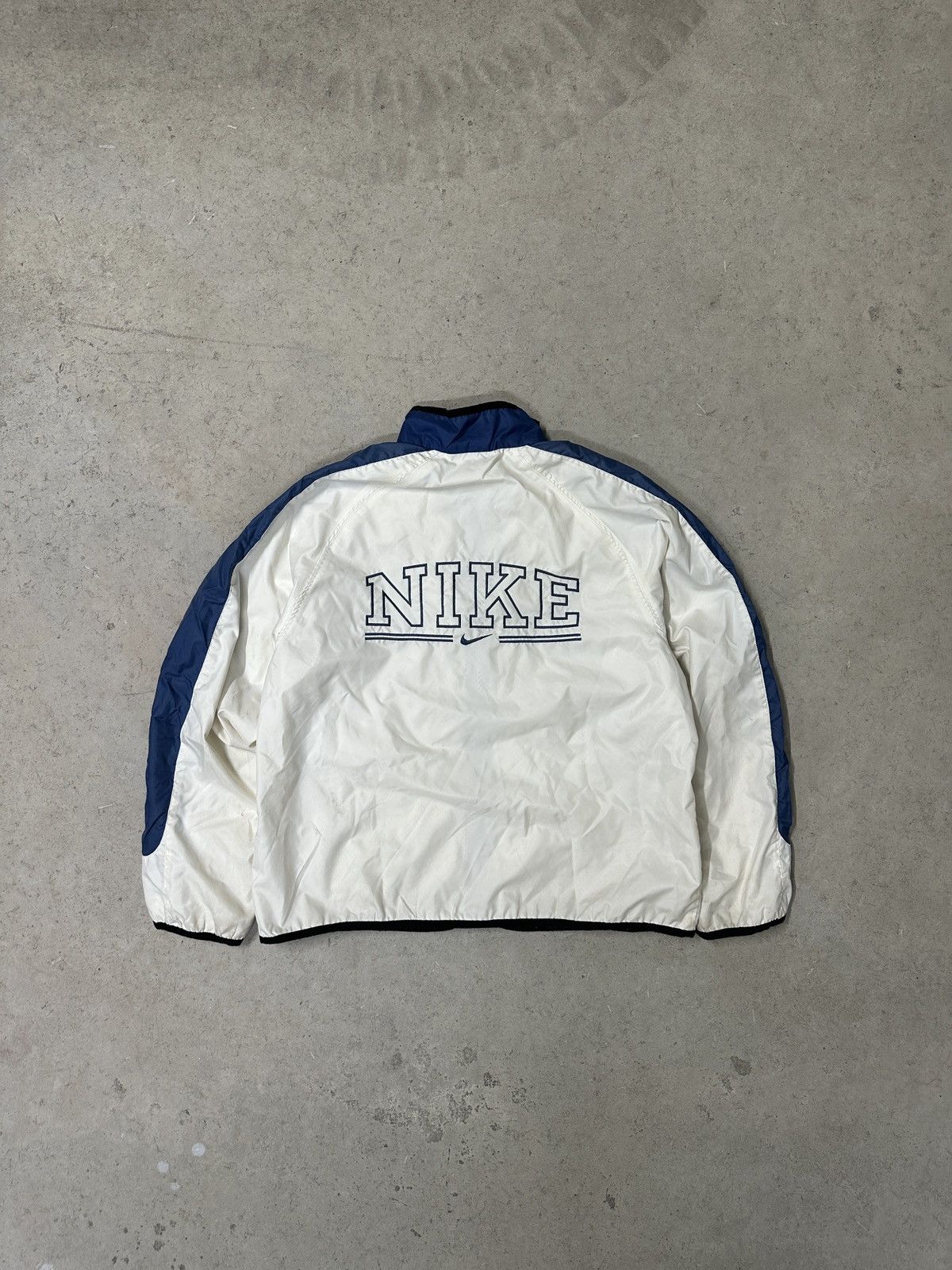 Nike × Vintage Vintage 90s Nike Windbreaker Jacket Size US S / EU 44-46 / 1 - 1 Thumbnail