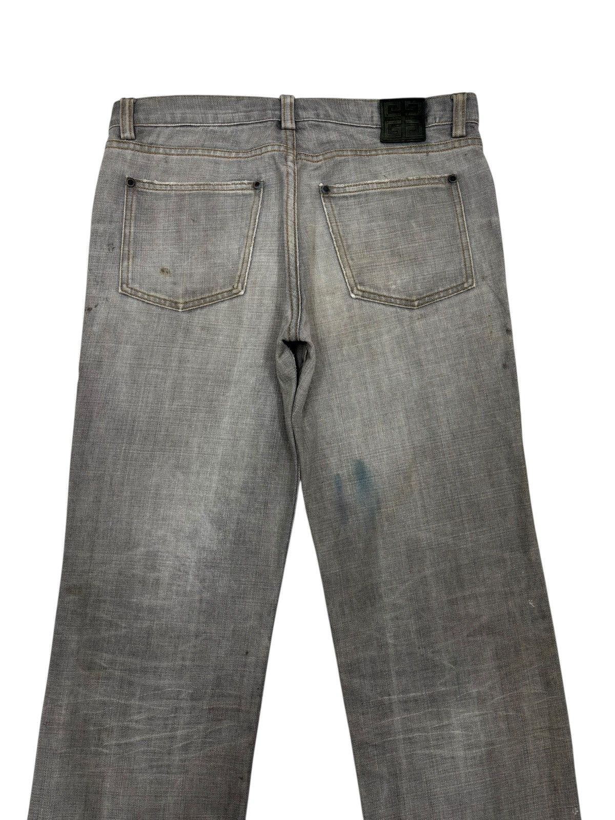 Givenchy GIVENCHY Destroyed Dirt Wash Jeans Knee Patches Size US 30 / EU 46 - 6 Thumbnail