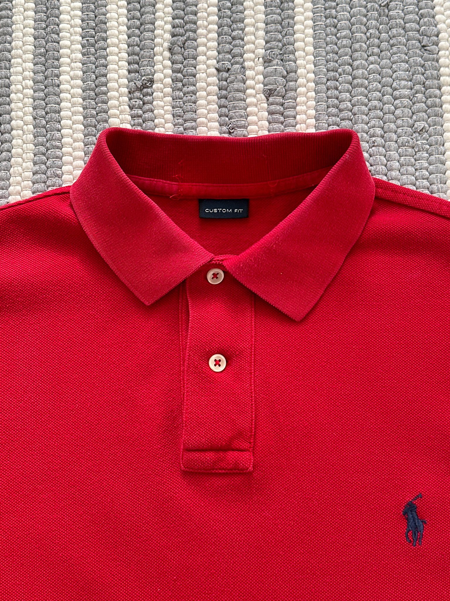 Polo Ralph Lauren Vintage Ralph Lauren Longsleeve Rugby Polo Shirt Size US M / EU 48-50 / 2 - 6 Thumbnail