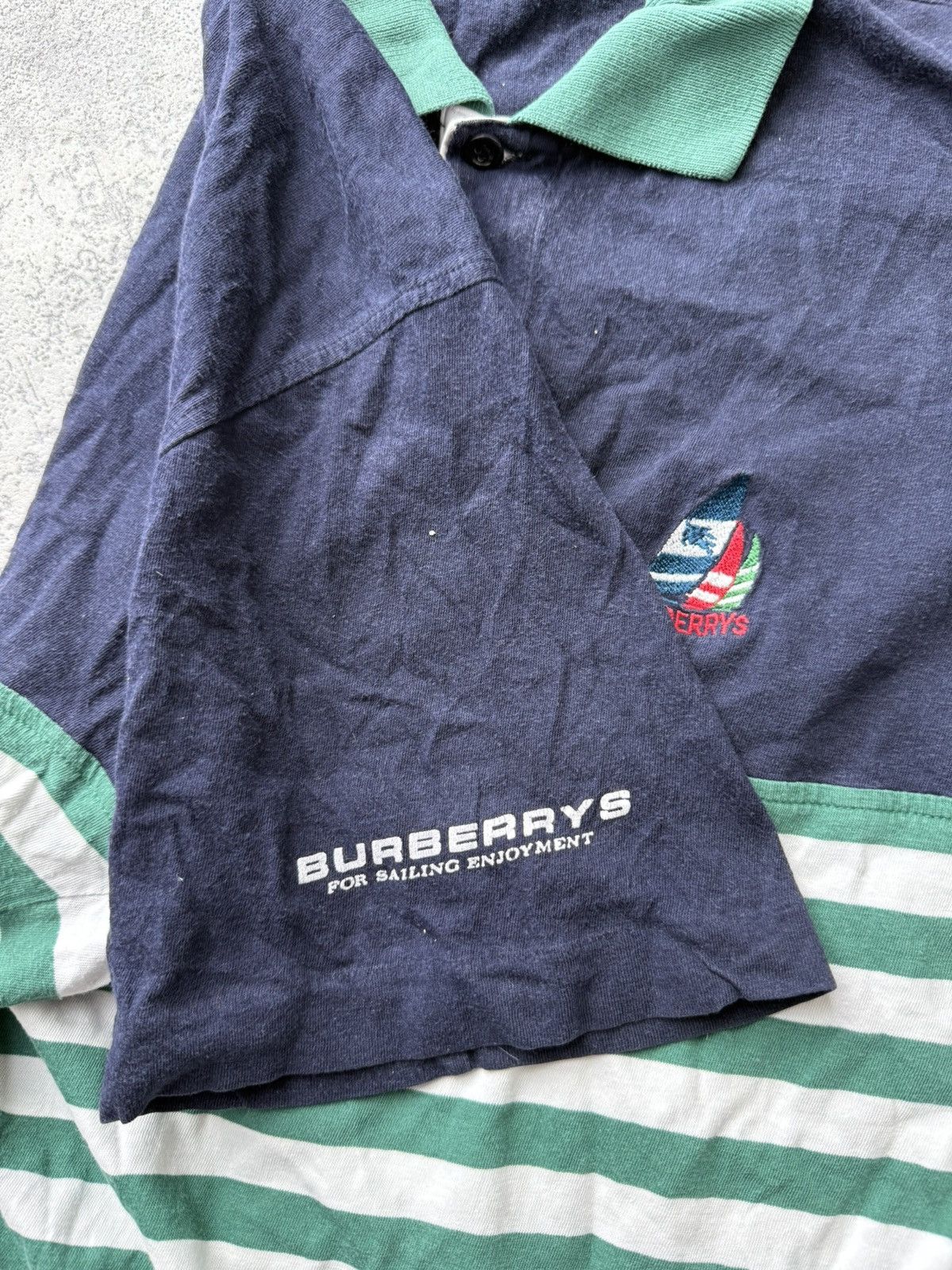 Burberry Vintage Burberrys 90s Polo T-Shirt Size 4 ( s ) Size US S / EU 44-46 / 1 - 4 Thumbnail