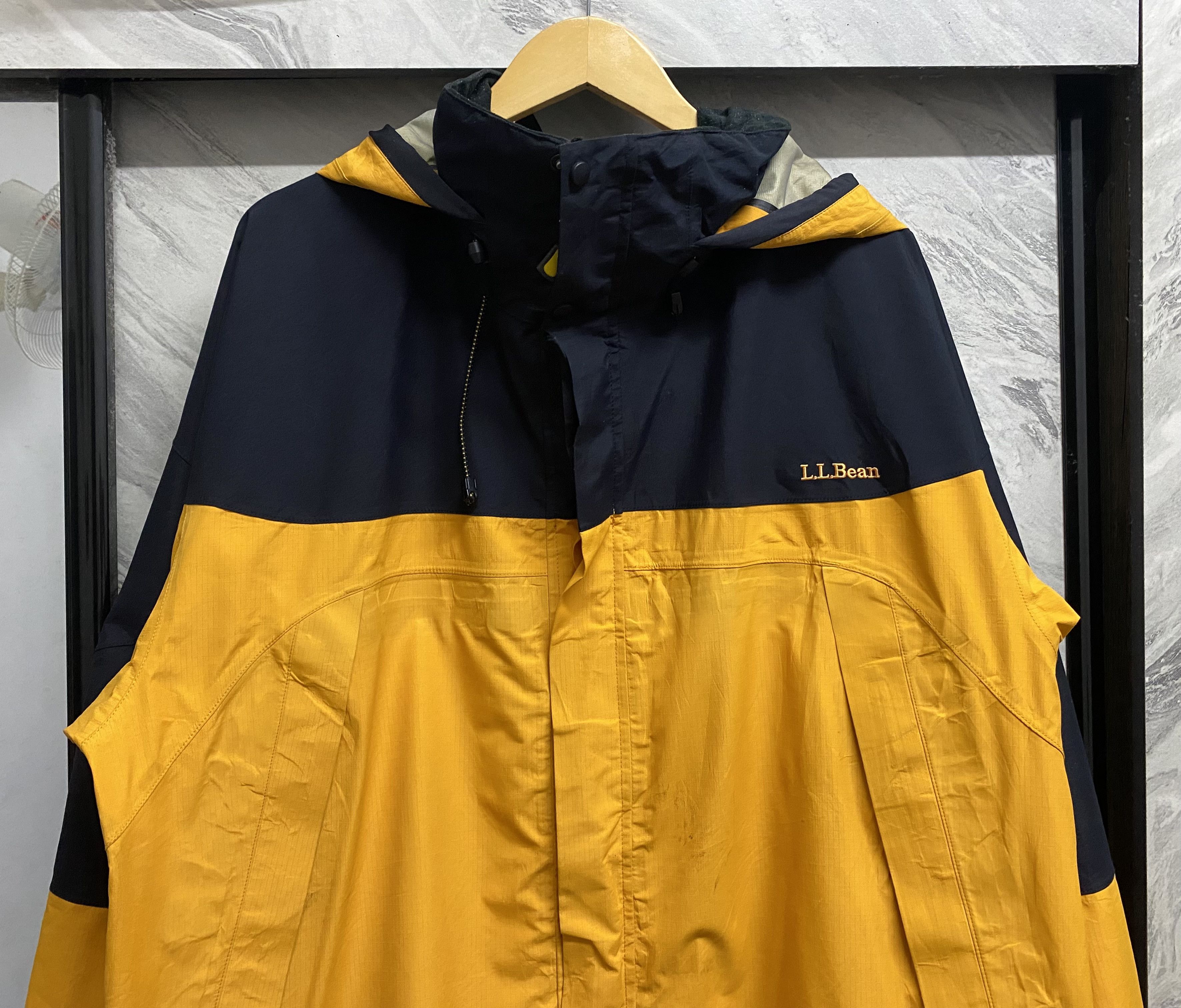 L.L. Bean L.L Bean Goretex Windbreaker Hoodie Jacket Size US XXL / EU 58 / 5 - 3 Thumbnail