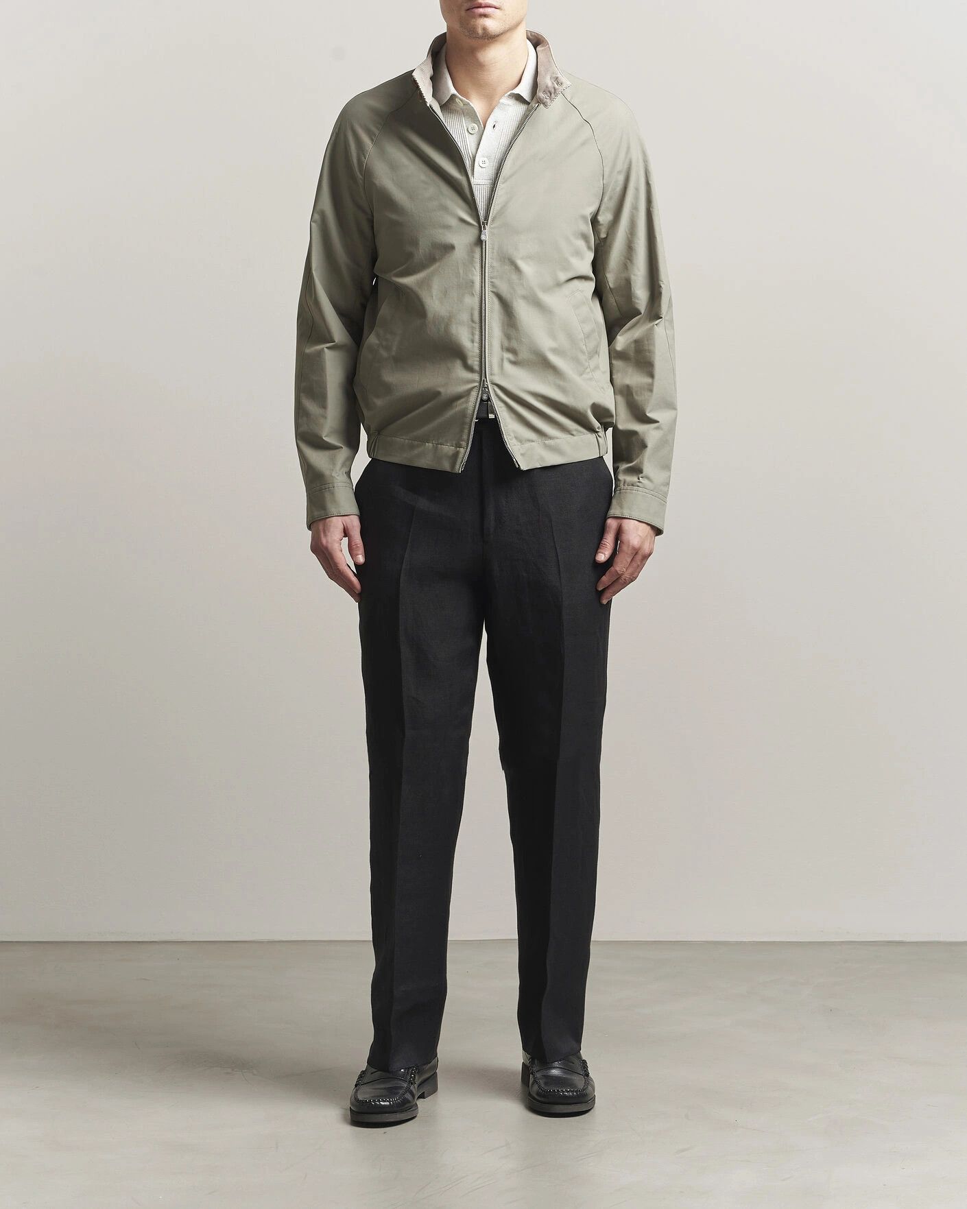 Brunello Cucinelli o1y0526 Casual Jacket in Sage Green Size US L / EU 52-54 / 3 - 2 Thumbnail