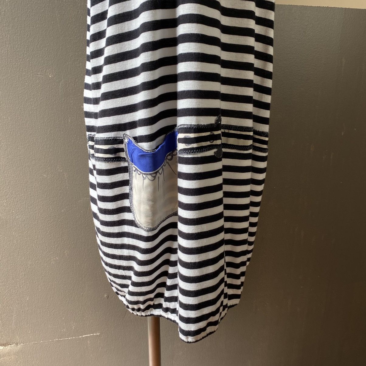 Tsumori Chisato Tsumori Chisato Striped Casual Dress with Contrast Pocket Size XS / US 0-2 / IT 36-38 - 17 Thumbnail