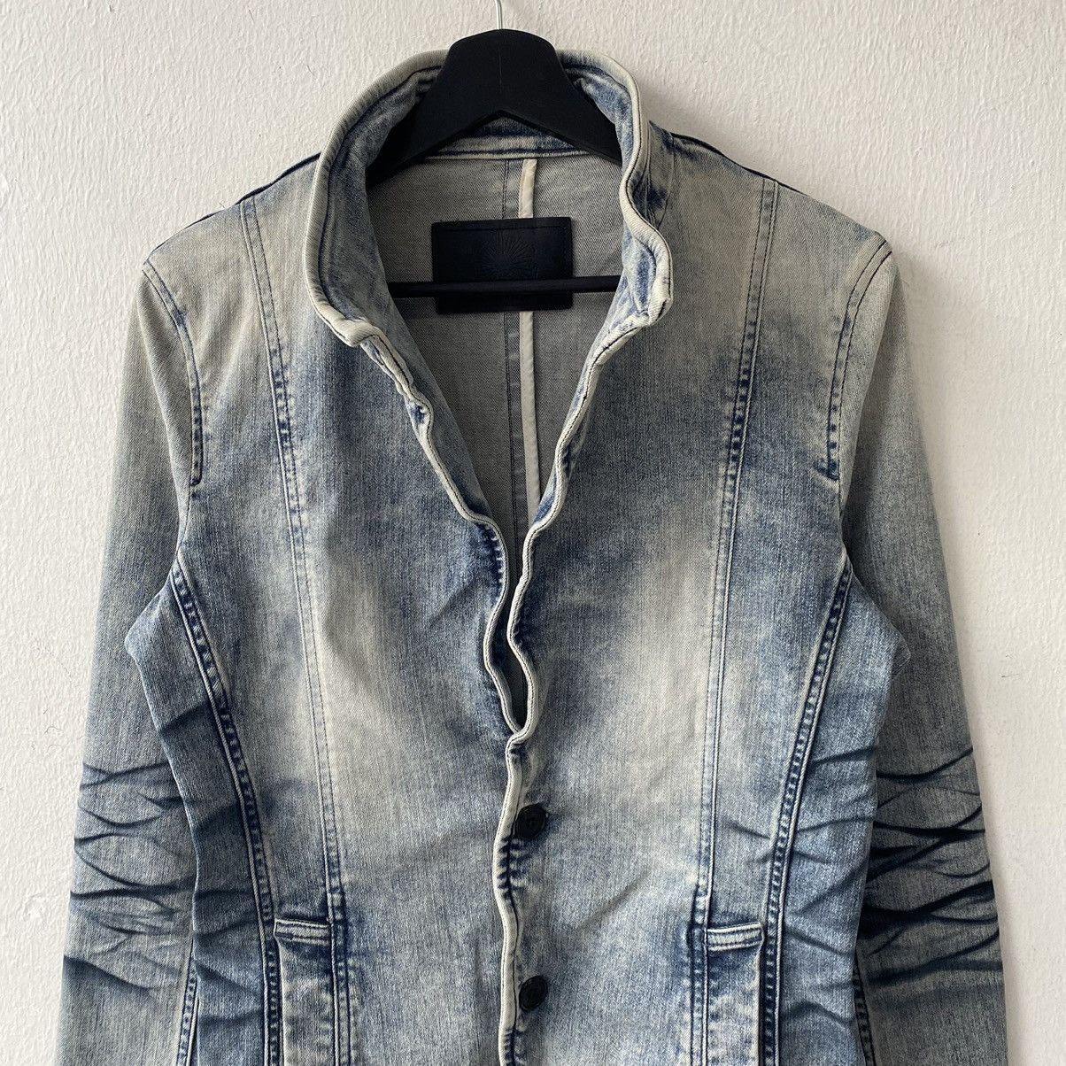 Tornado Mart Tornado Mart Honey Comb Denim Blazer Jackets Size US M / EU 48-50 / 2 - 5 Thumbnail