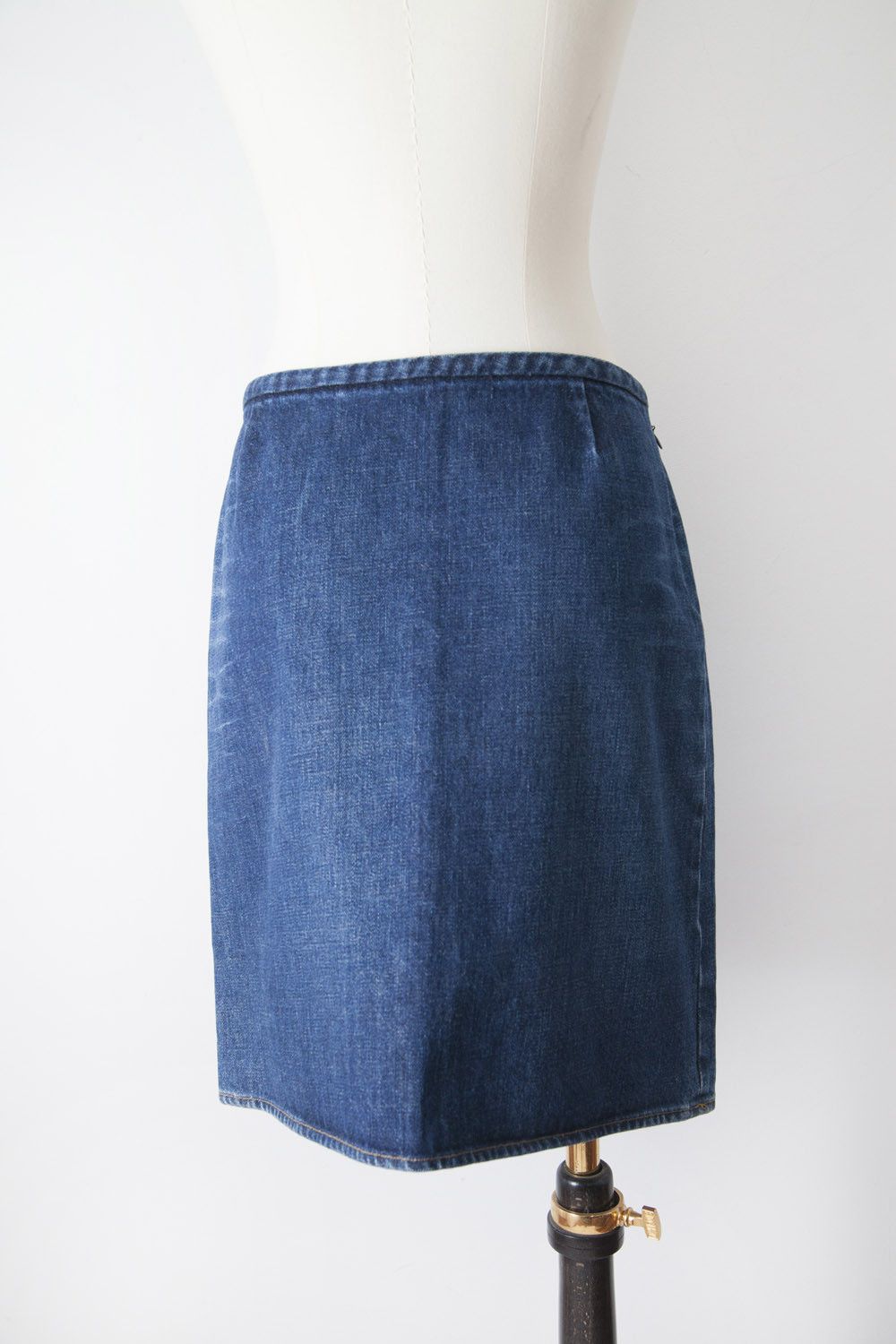 Helmut Lang 1998 denim midi skirt Size 27" / US 4 / IT 40 - 3 Thumbnail