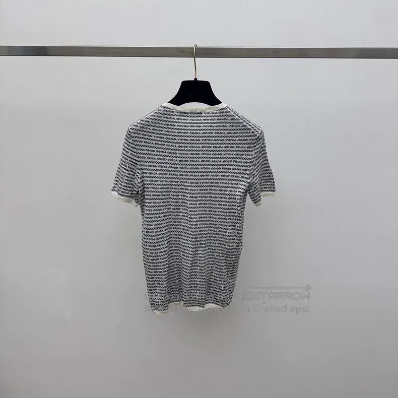 Prada Prada Knitted full print short sleeves Size L / US 10 / IT 46 - 3 Thumbnail