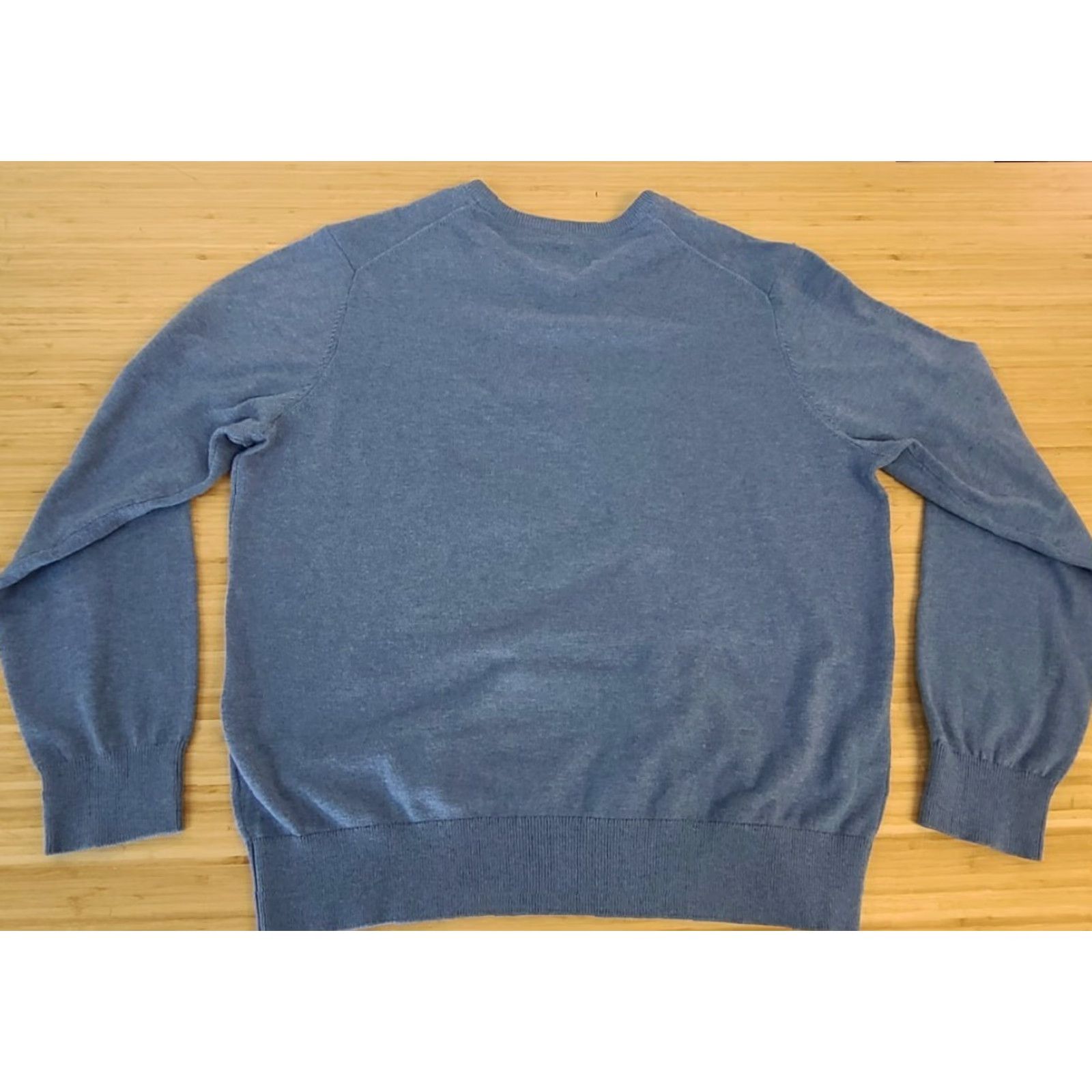 Vintage St. John's Bay Mens V Neck Pullover Long Sleeve Sweater XL Blue Size US XL / EU 56 / 4 - 4 Thumbnail