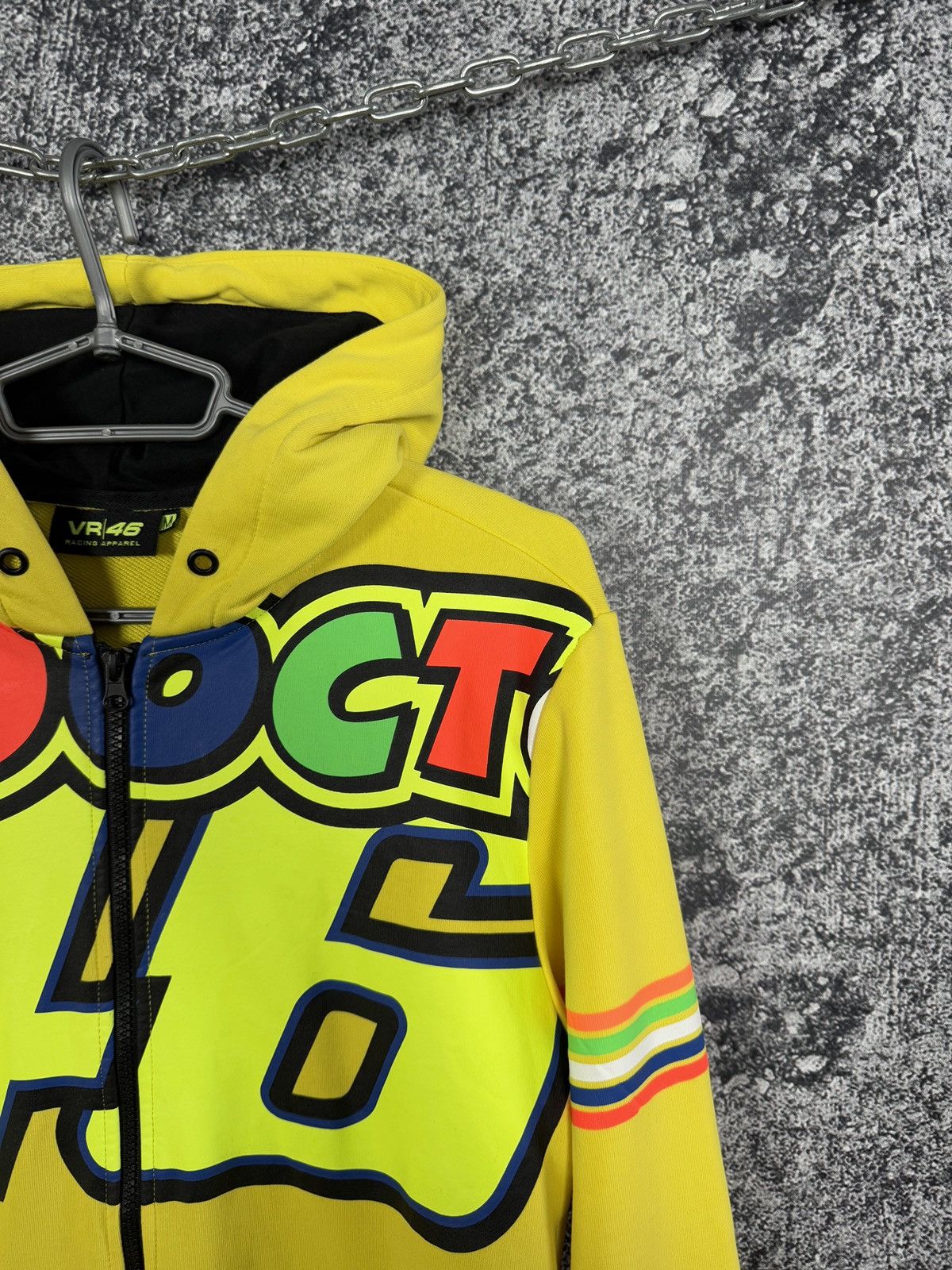 Vintage Men’s VR46 Racing Hoodie Valentino Rossi The Doctor Size M Size US M / EU 48-50 / 2 - 2 Thumbnail