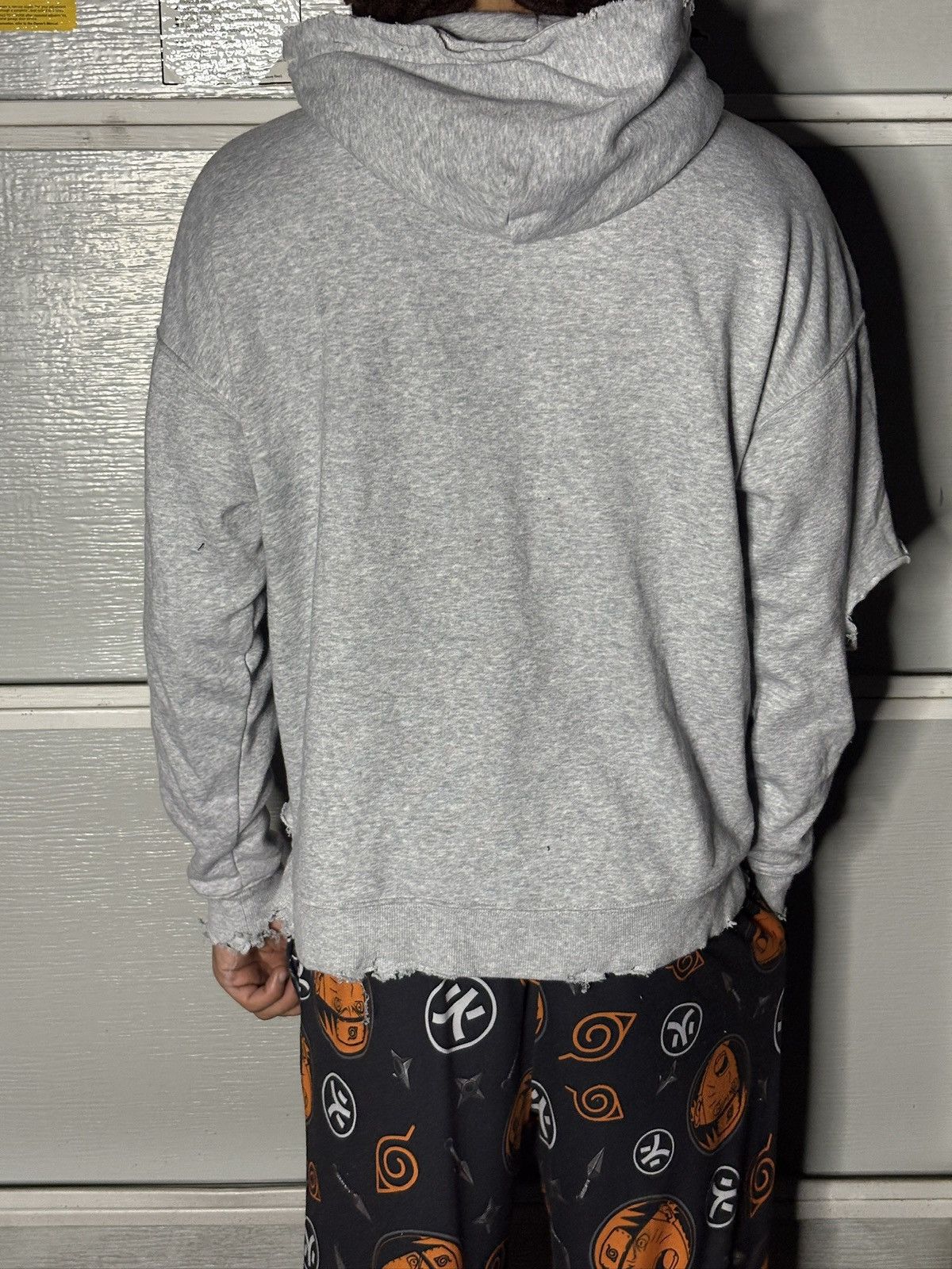 Other Custom distressed zip ip hoodie Size US L / EU 52-54 / 3 - 5 Thumbnail