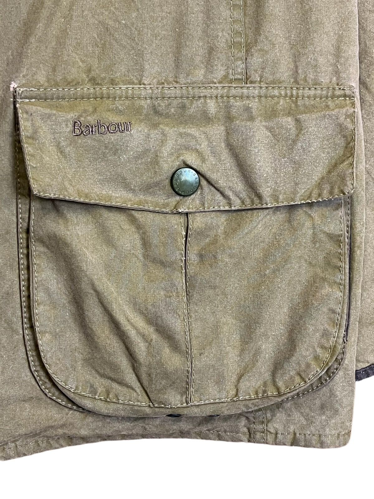 Barbour SICK🔥BARBOUR SYLKOIL WAXED COTTON MENS UTILITY JACKET Size US L / EU 52-54 / 3 - 8 Thumbnail