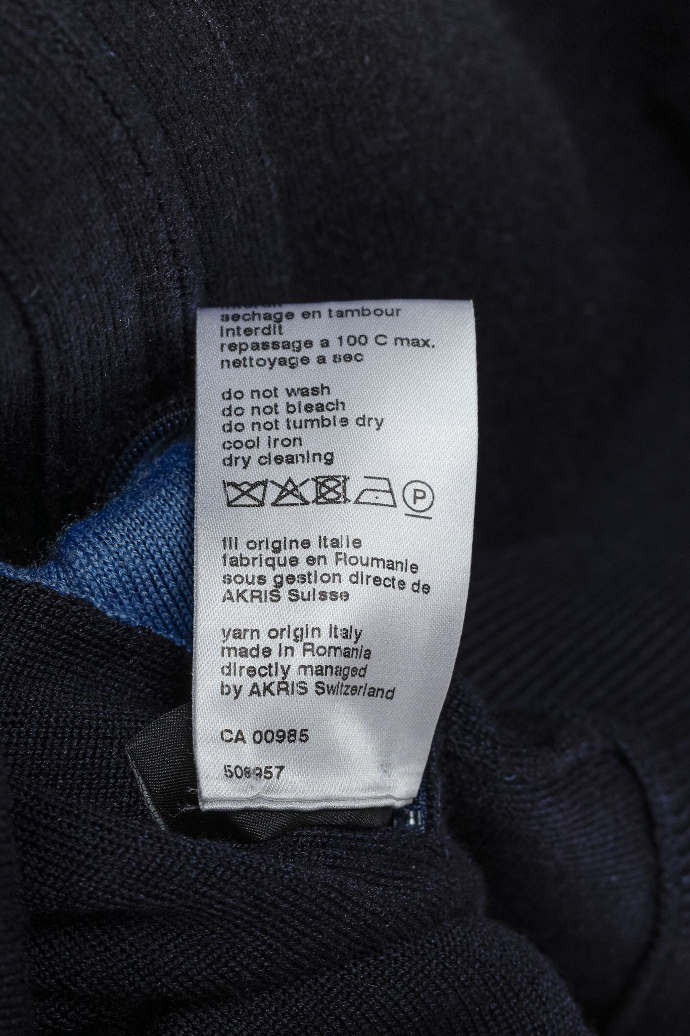Akris Akris 100 Years Reversible Wool-Blend Zip Jacket Size M / US 6-8 / IT 42-44 - 14 Thumbnail