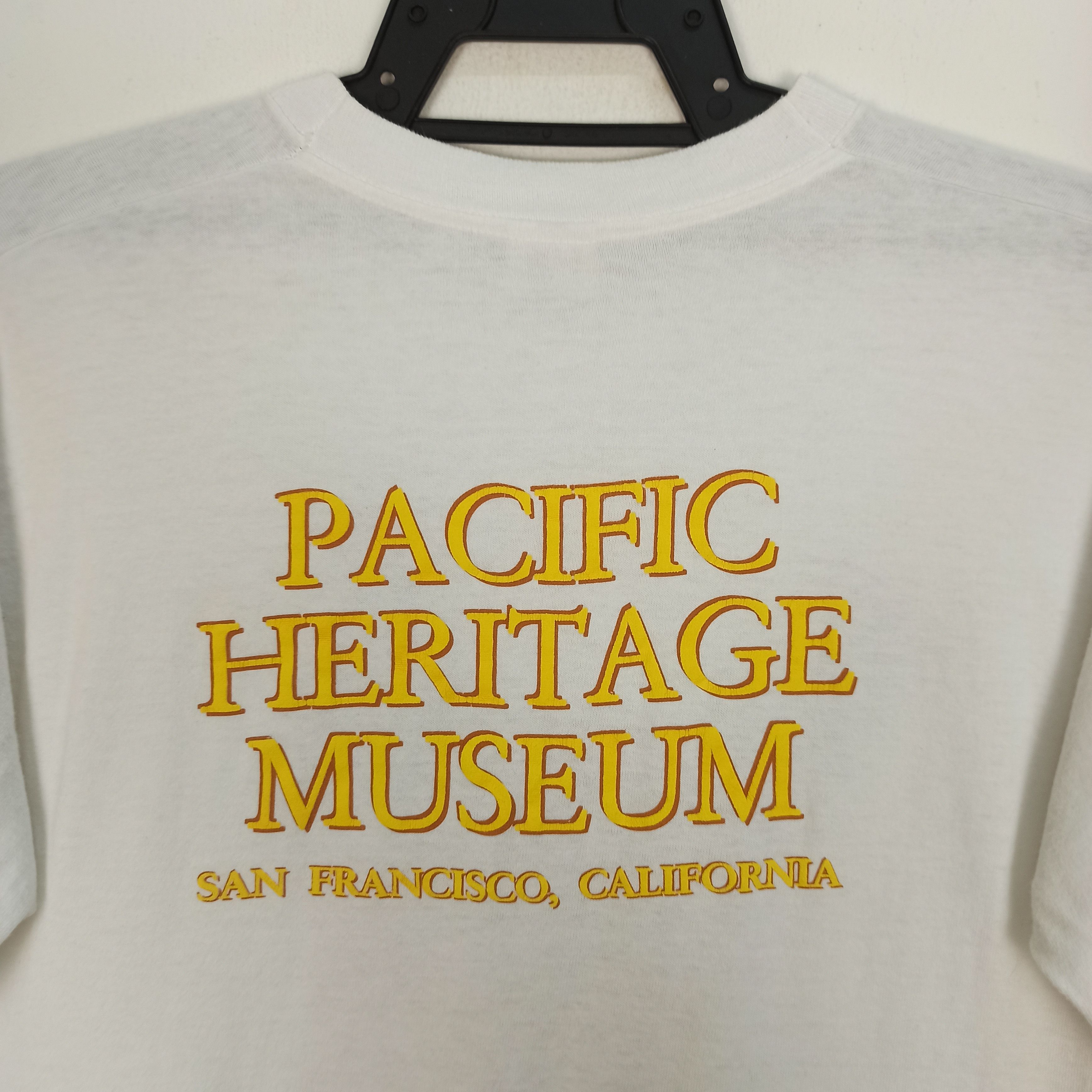 Fruit Of The Loom × Vintage Vintage 90's Pacific Heritage Museum Tshirt Size US M / EU 48-50 / 2 - 6 Thumbnail