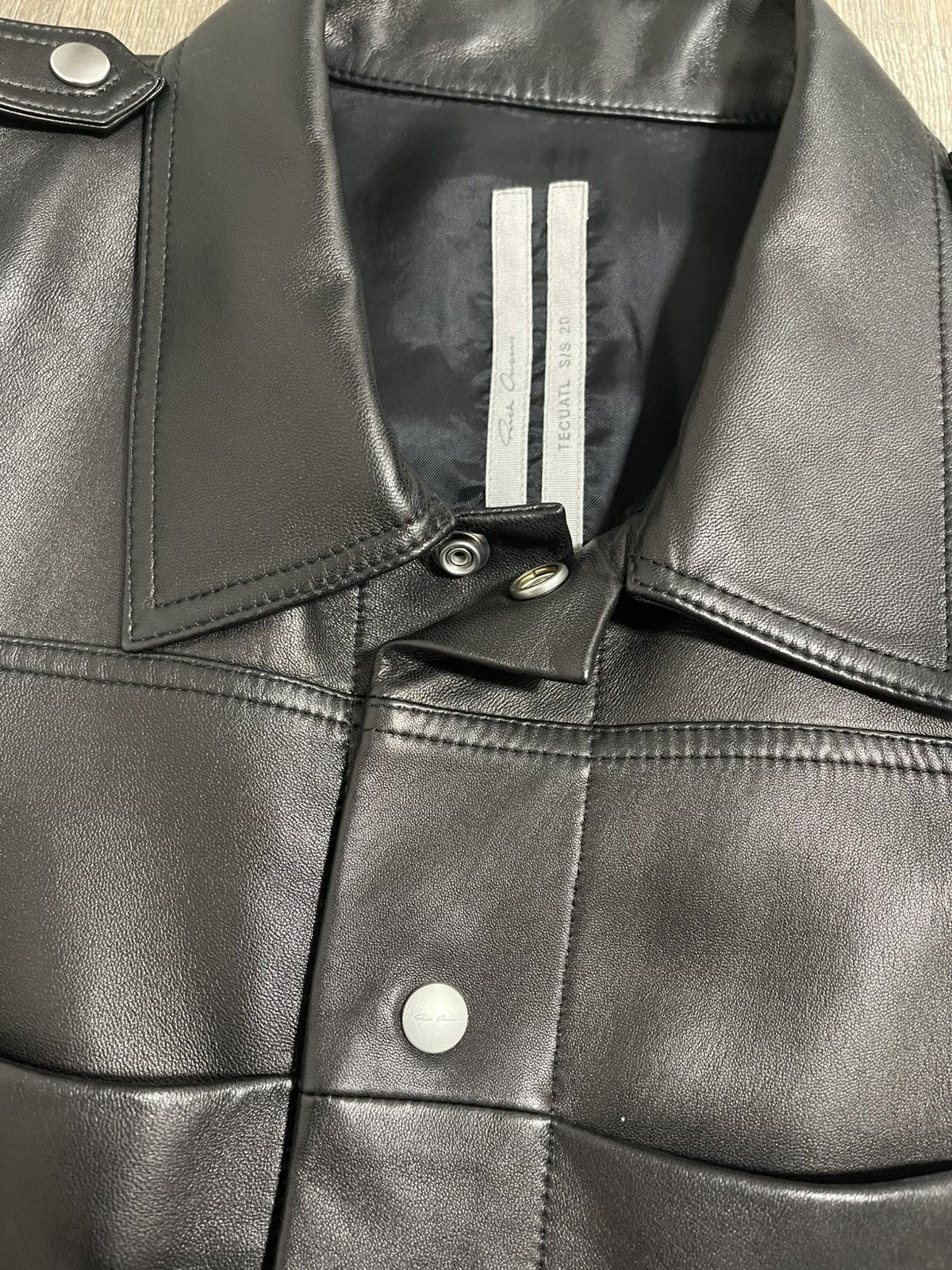 ジャケット・アウター rickowens TECUATL leather jacket Rick Owens Rick Owens SS20 Tecuatl Lamb Leather jacket | Grailed